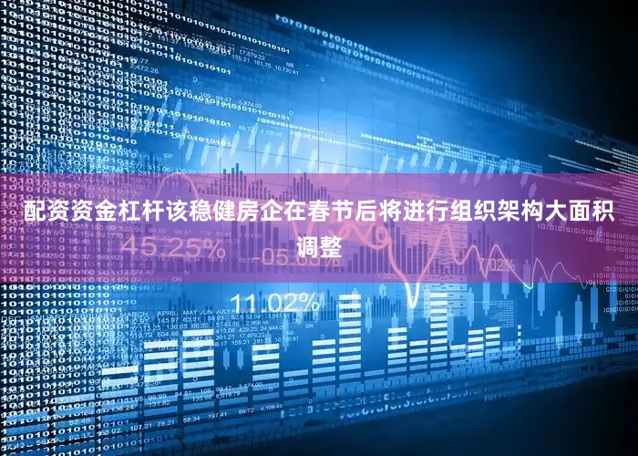 配资资金杠杆该稳健房企在春节后将进行组织架构大面积调整